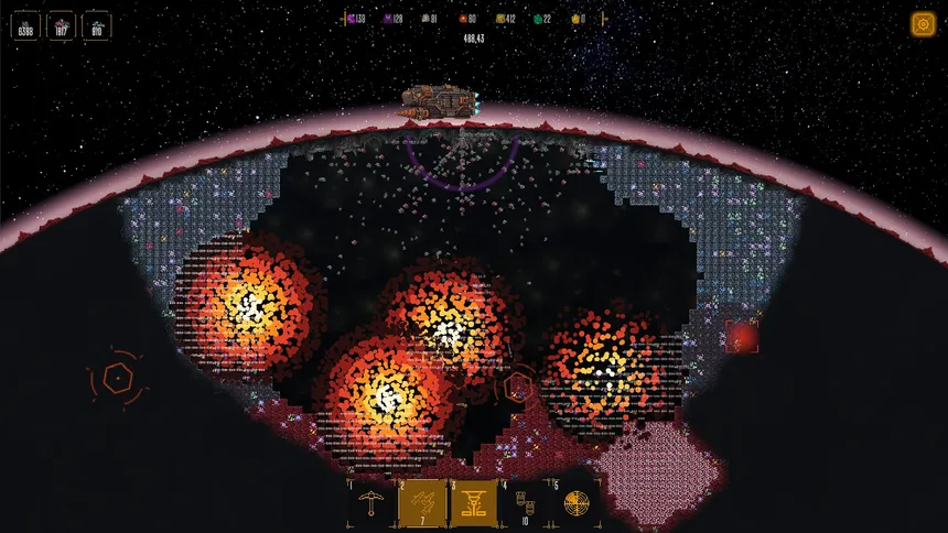 Скриншот 2 к игре Drain the Galaxy