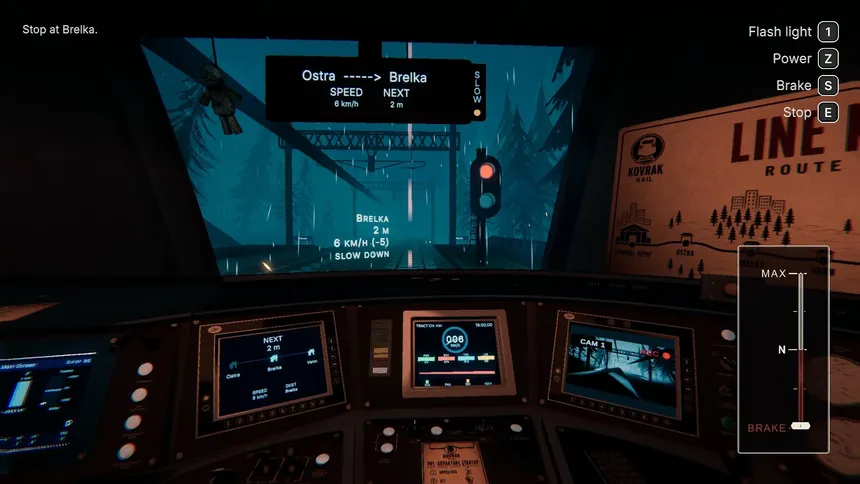 Скриншот 1 к игре Night Train Simulator: Blackout