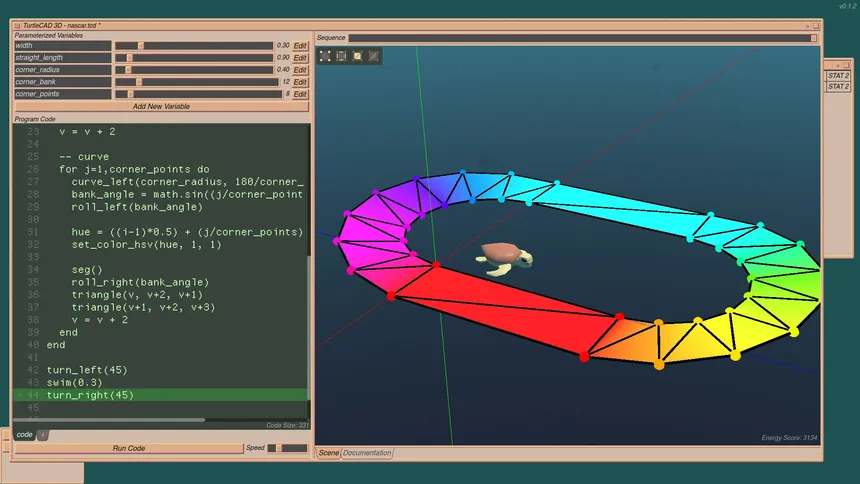 Скриншот 2 к игре TurtleCAD 3D