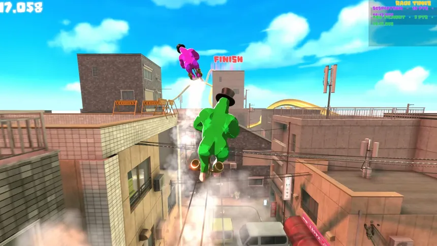 Скриншот 1 к игре Unicycle Gorilla