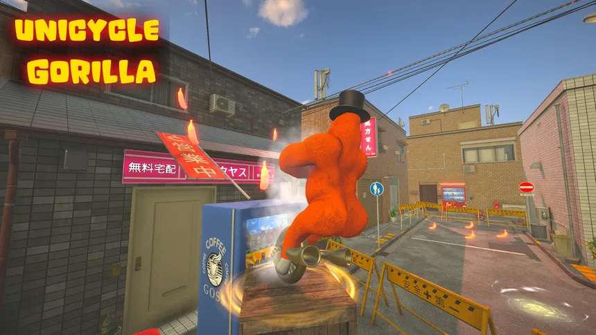 Скриншот 7 к игре Unicycle Gorilla