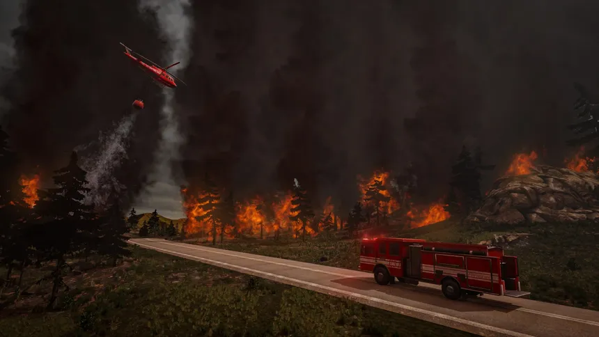 Скриншот 4 к игре Fire Crew Simulator