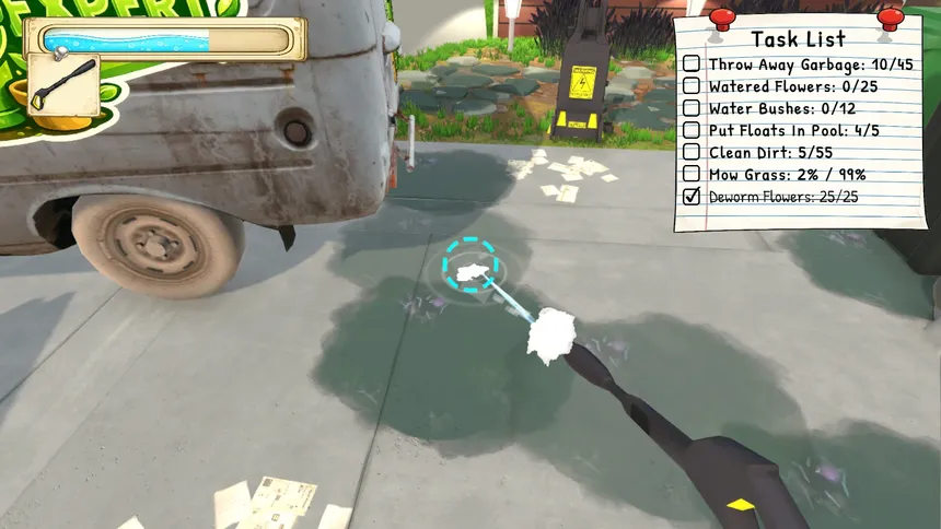 Скриншот 6 к игре Garden Cleanup Simulator