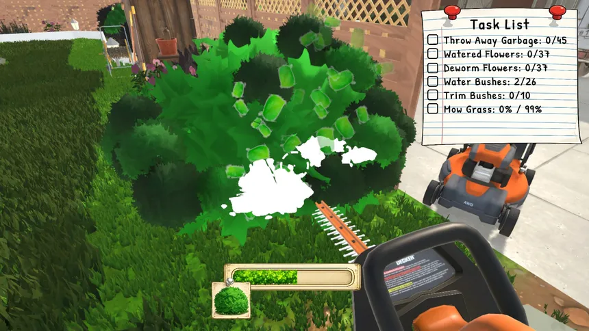 Скриншот 8 к игре Garden Cleanup Simulator