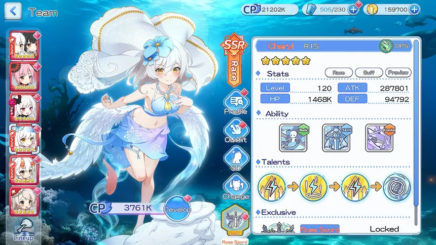 Скриншот 2 к игре Goddess of Fate: Waifu Strategy RPG