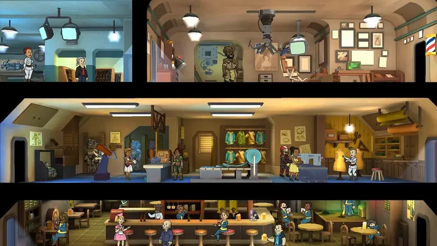 Скриншот 1 к игре Fallout Shelter