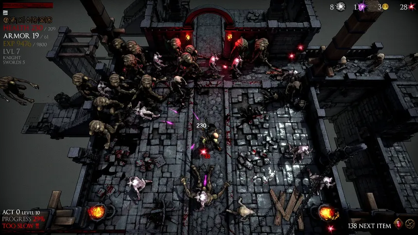 Скриншот 1 к игре Cursed Soulless Vagabonds