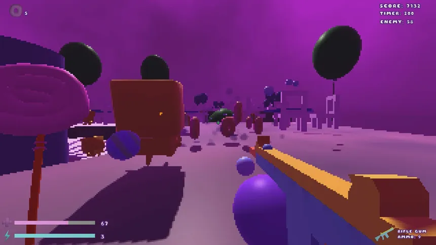 Скриншот 8 к игре Gumblaster Mayhem