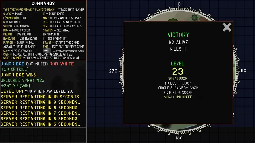 Скриншот 5 к игре Text Battle Royale