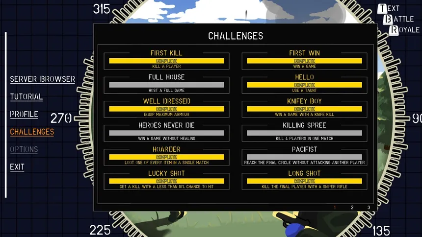 Скриншот 6 к игре Text Battle Royale