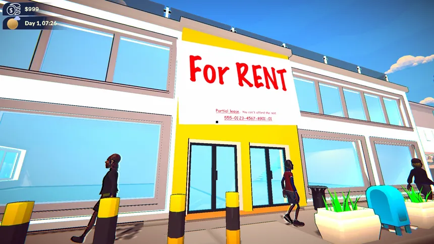 Скриншот 1 к игре Dice ’n’ Figurines: Business Life Simulator