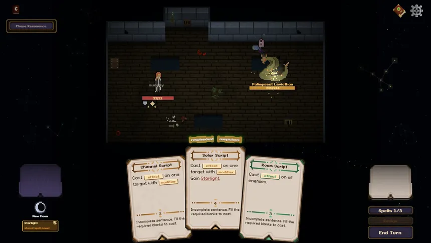Скриншот 4 к игре Grimoire of Blanks