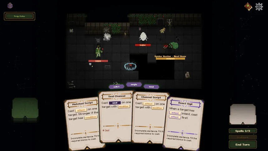 Скриншот 6 к игре Grimoire of Blanks