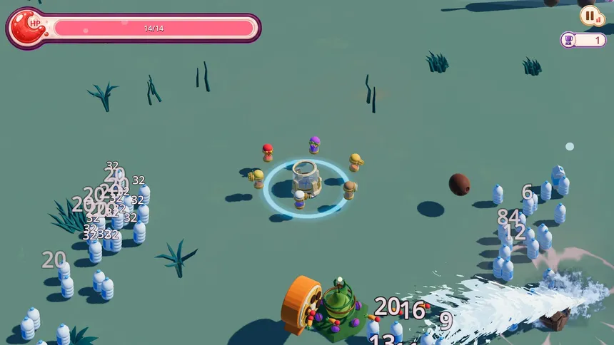 Скриншот 1 к игре Blend Hunter: Smoothie Bullet Heaven