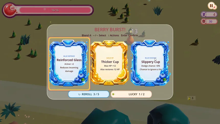 Скриншот 2 к игре Blend Hunter: Smoothie Bullet Heaven