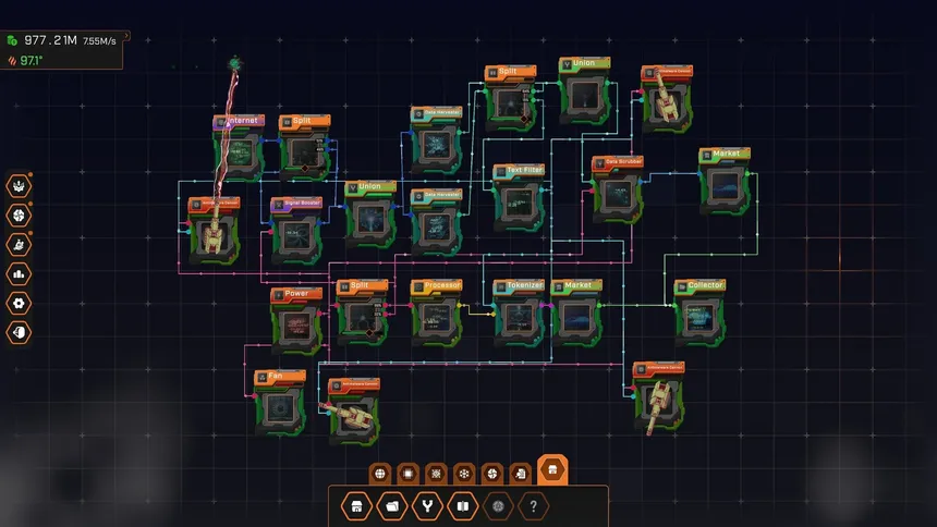 Скриншот 1 к игре Node Factory
