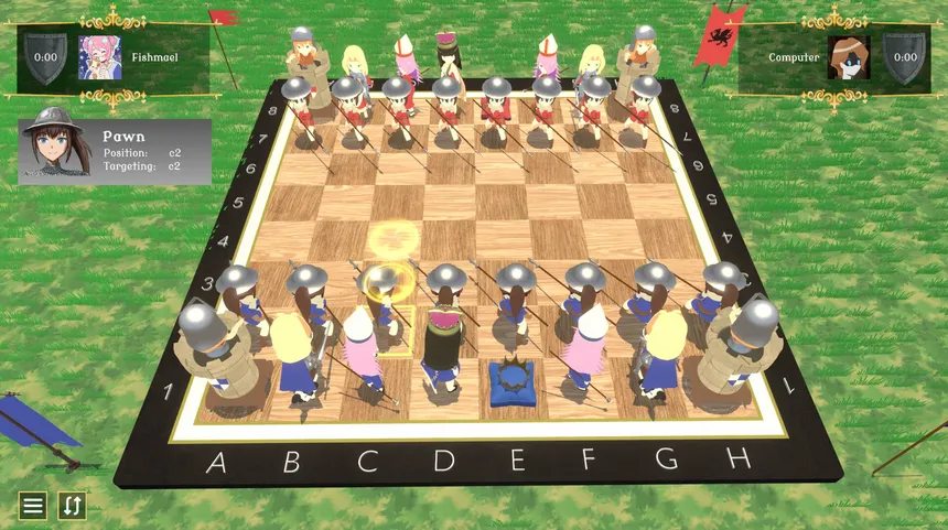 Скриншот 1 к игре Checkmate Heroines