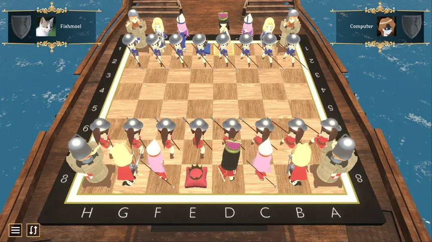Скриншот 3 к игре Checkmate Heroines