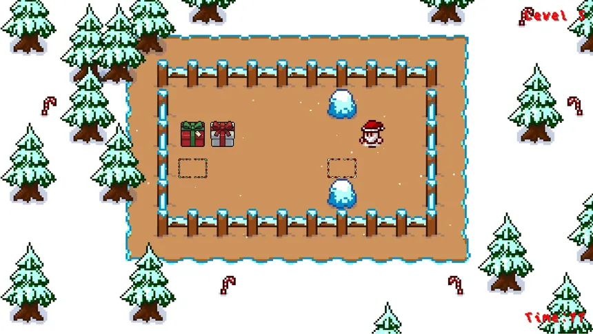 Скриншот 4 к игре HO HO HO SOKOBAN