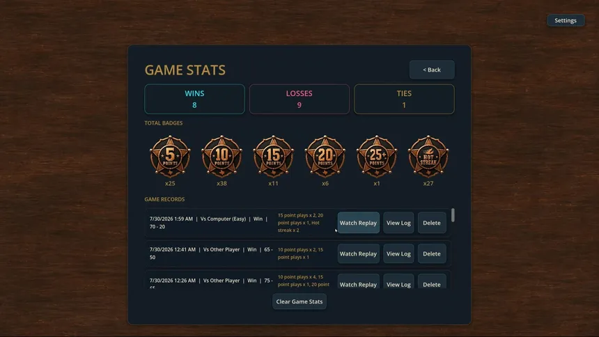 Скриншот 7 к игре TEXAS DOMINOES