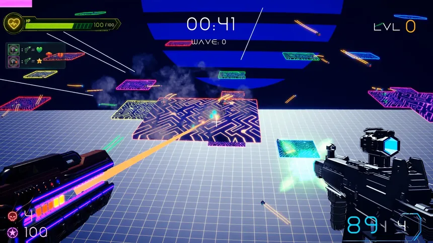Скриншот 2 к игре Neon One-Man Army