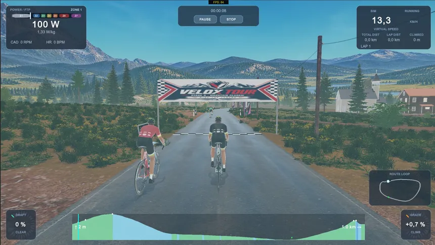 Скриншот 5 к игре CyclingArcadeRaceSimulator