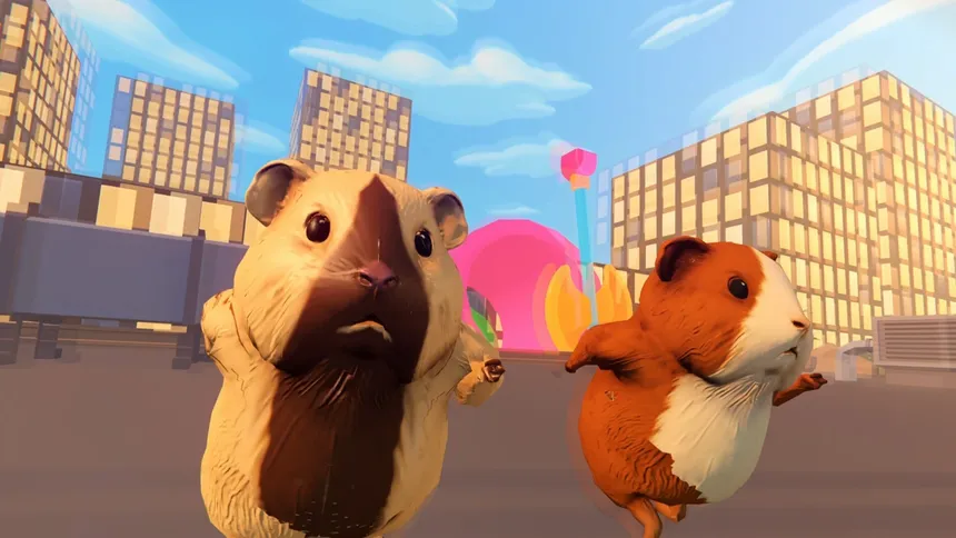 Скриншот 1 к игре Guinea Pig Runaway Together