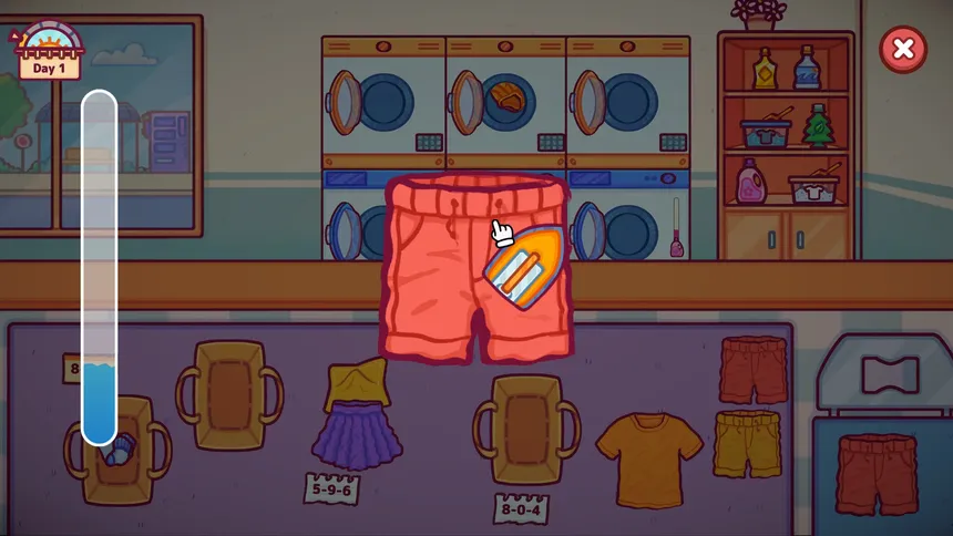 Скриншот 4 к игре Freshly Folded: Laundry Shop
