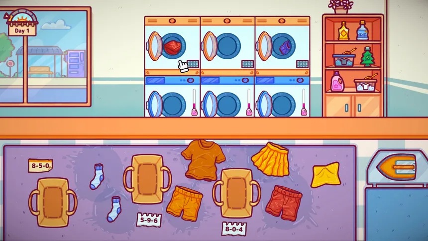 Скриншот 5 к игре Freshly Folded: Laundry Shop