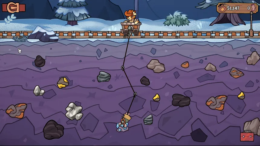 Скриншот 2 к игре Pup & Mole: Gold Rush