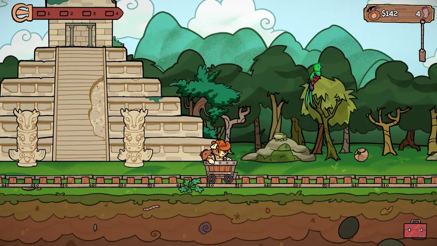 Скриншот 6 к игре Pup & Mole: Gold Rush