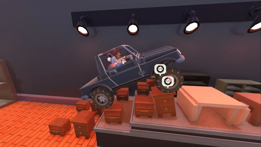 Скриншот 1 к игре 4x4 in a Furniture Store