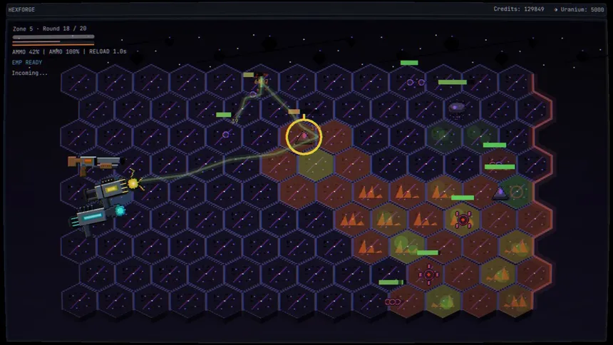 Скриншот 1 к игре HEXFORGE