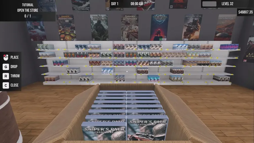 Скриншот 1 к игре Video Game Store Simulator
