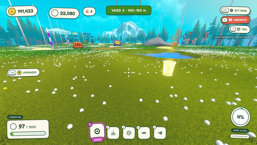 Скриншот 7 к игре BALL PICKER - Clean Up the Golf Yard