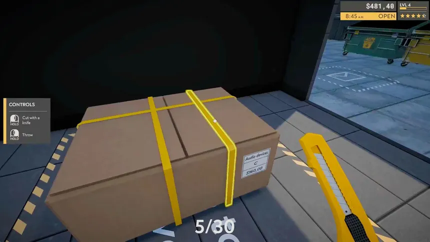 Скриншот 1 к игре Returns Outlet Simulator