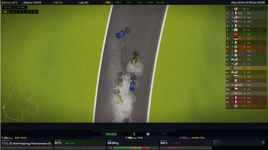 Скриншот 2 к игре The Undercut: Racing Manager