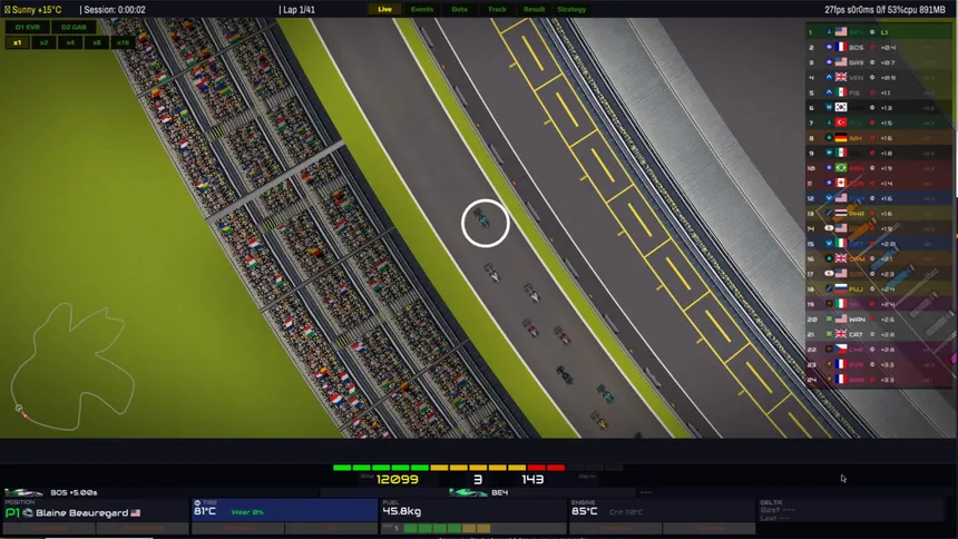 Скриншот 7 к игре The Undercut: Racing Manager