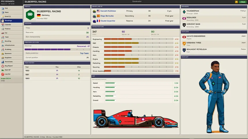 Скриншот 8 к игре The Undercut: Racing Manager