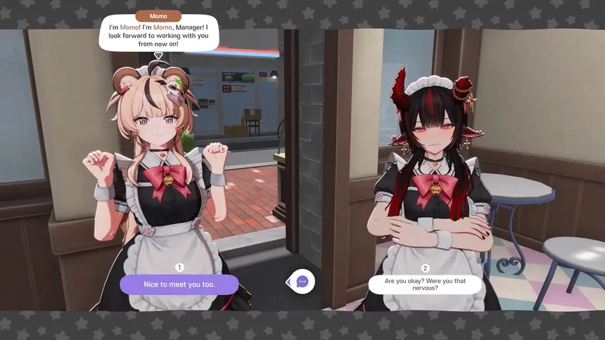 Скриншот 1 к игре Maid Cafe Simulator