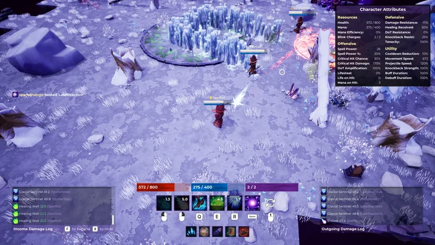 Скриншот 5 к игре Spellfall: Last Mage Standing