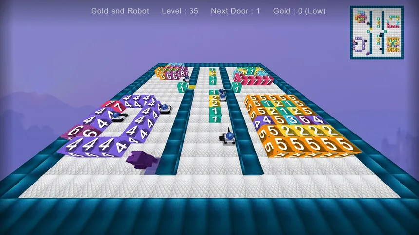 Скриншот 1 к игре Gold and Robot