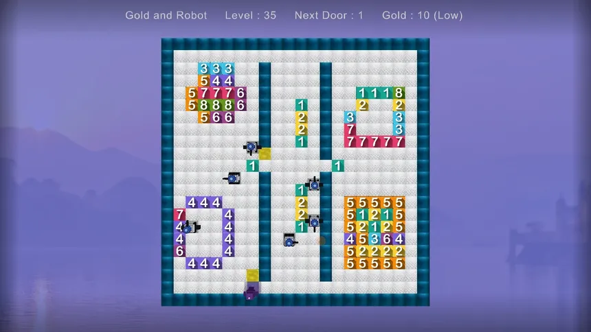 Скриншот 2 к игре Gold and Robot