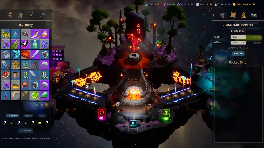 Скриншот 1 к игре Astral Forge: Desktop Alchemist