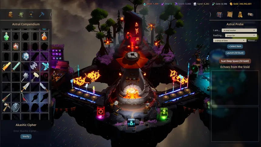 Скриншот 2 к игре Astral Forge: Desktop Alchemist