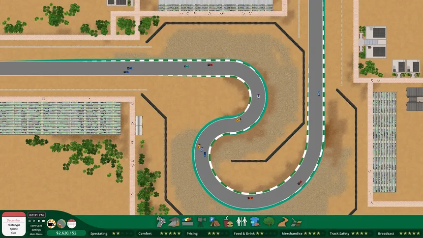 Скриншот 2 к игре Racetrack Tycoon
