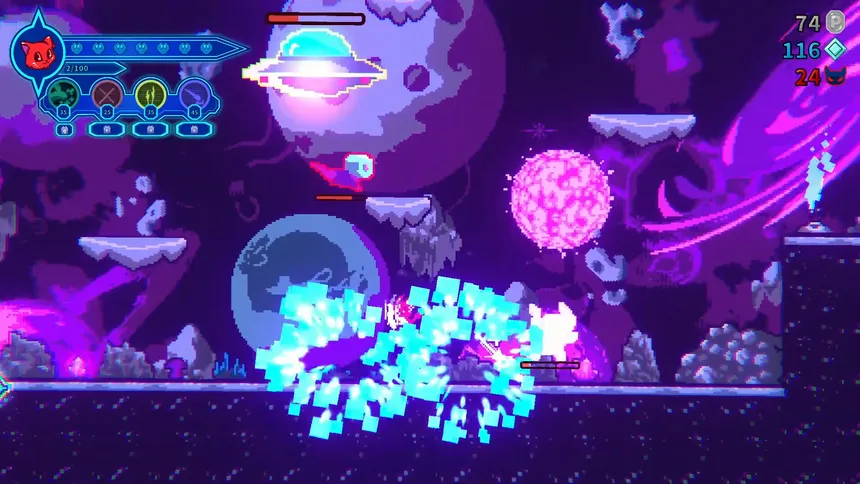 Скриншот 1 к игре Cat-Astrophy