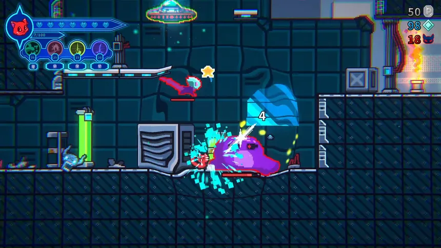 Скриншот 3 к игре Cat-Astrophy