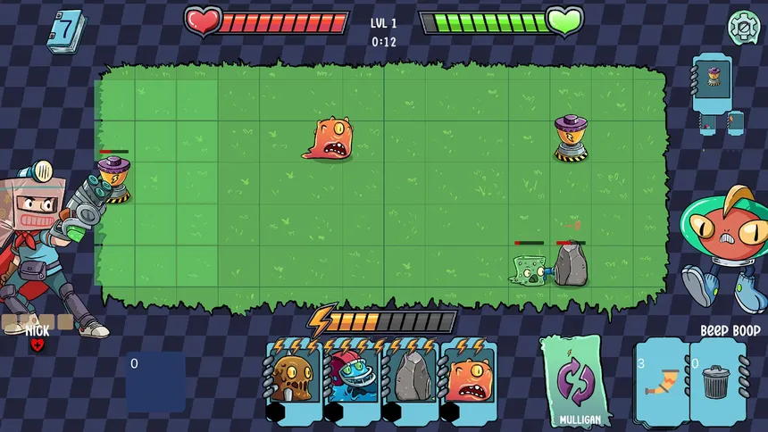 Скриншот 2 к игре Nick vs the Brick of Ick from space