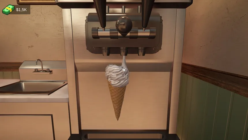 Скриншот 2 к игре Livin' the Cream: Ice Cream Simulator